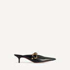 Women's City Mule in Black RUNWAY DELUXE