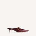 Women's City Mule in Merlot RUNWAY DELUXE