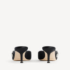 Women's Balenciaga | Manolo Blahnik Mule in Black RUNWAY DELUXE