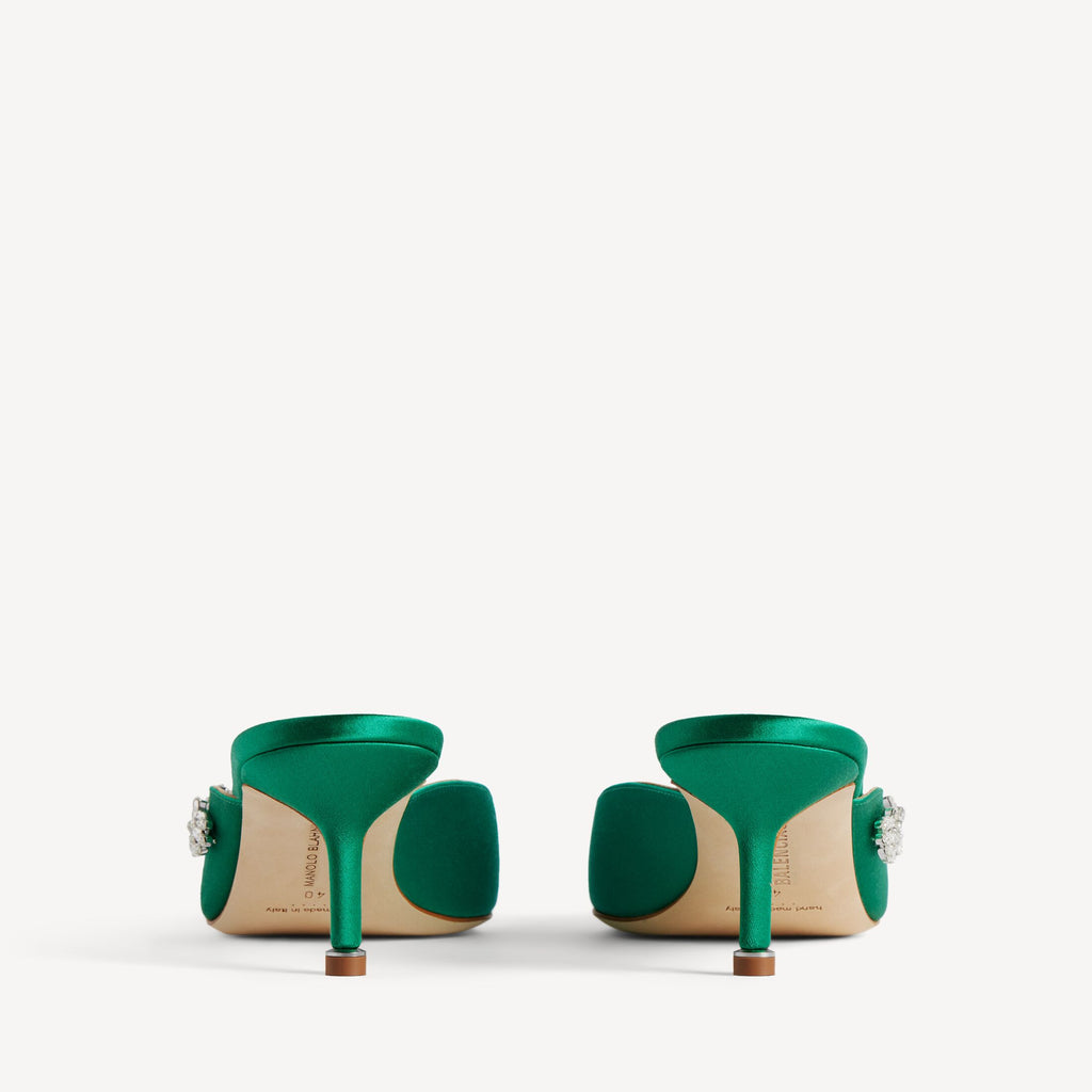Women's Balenciaga | Manolo Blahnik Mule in Grass RUNWAY DELUXE