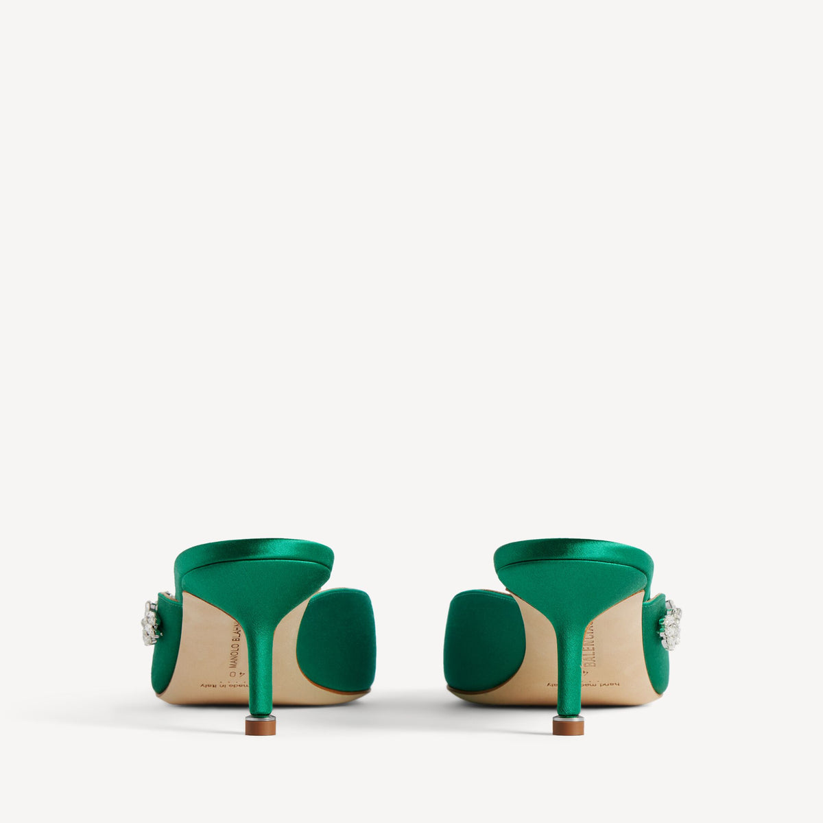 Women's Balenciaga | Manolo Blahnik Mule in Grass RUNWAY DELUXE