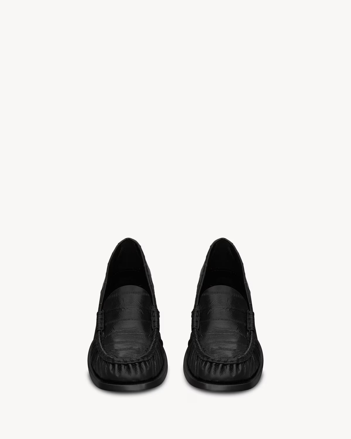 THEOBALD loafers in hagfish BLACK RUNWAY DELUXE