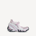 Women's Hydra Mary Jane Sneaker in Pink/grey