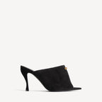 Women's Midnight City Mule in Black RUNWAY DELUXE
