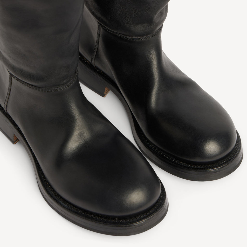 Women's Motor Boot in Black