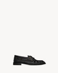 LE LOAFER BATEAU in hagfish BLACK RUNWAY DELUXE