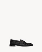 LE LOAFER BATEAU in hagfish BLACK RUNWAY DELUXE