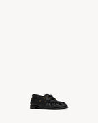 LE LOAFER BATEAU in hagfish BLACK RUNWAY DELUXE