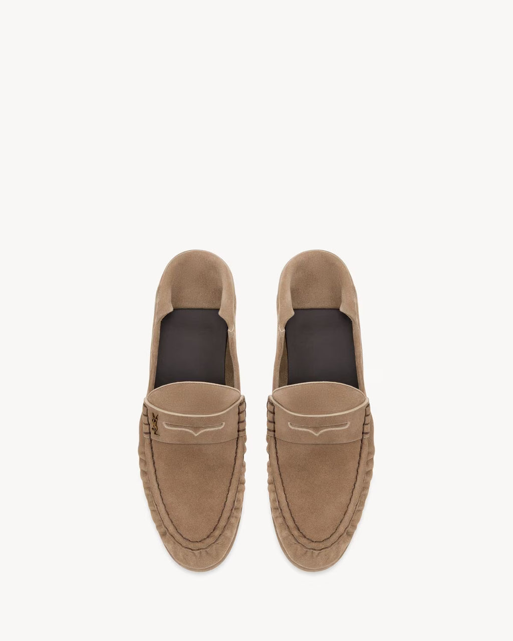 LE LOAFER foldable in suede NUDE RUNWAY DELUXE