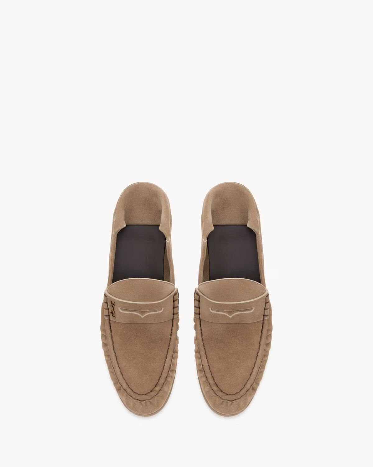 LE LOAFER foldable in suede NUDE RUNWAY DELUXE