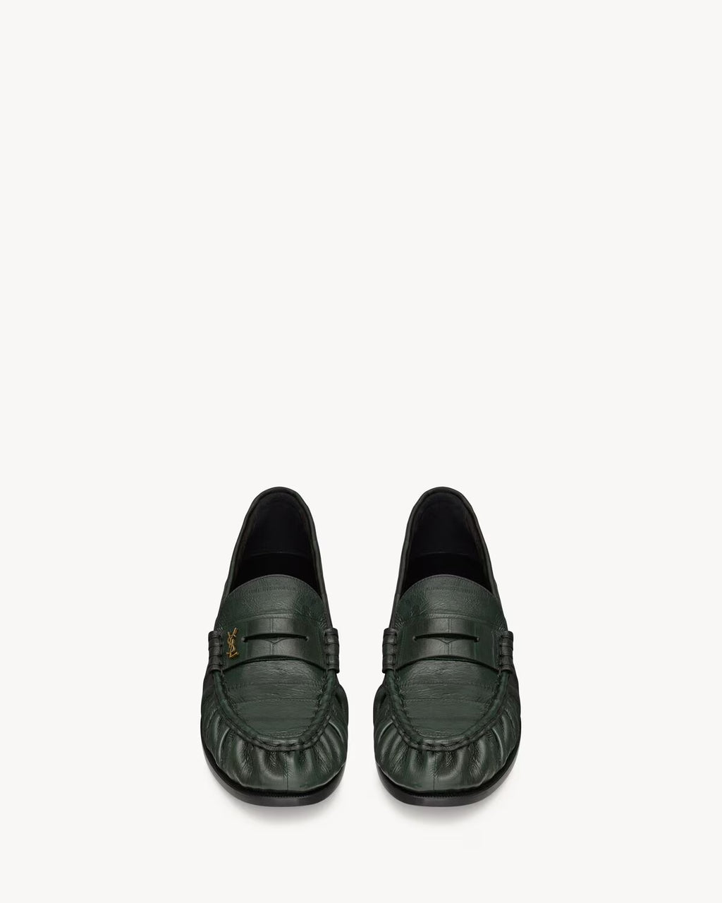 LE LOAFER supple in hagfish ENGLISH GREEN RUNWAY DELUXE