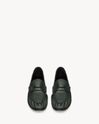 LE LOAFER supple in hagfish ENGLISH GREEN RUNWAY DELUXE