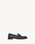 LE LOAFER supple in hagfish ENGLISH GREEN RUNWAY DELUXE