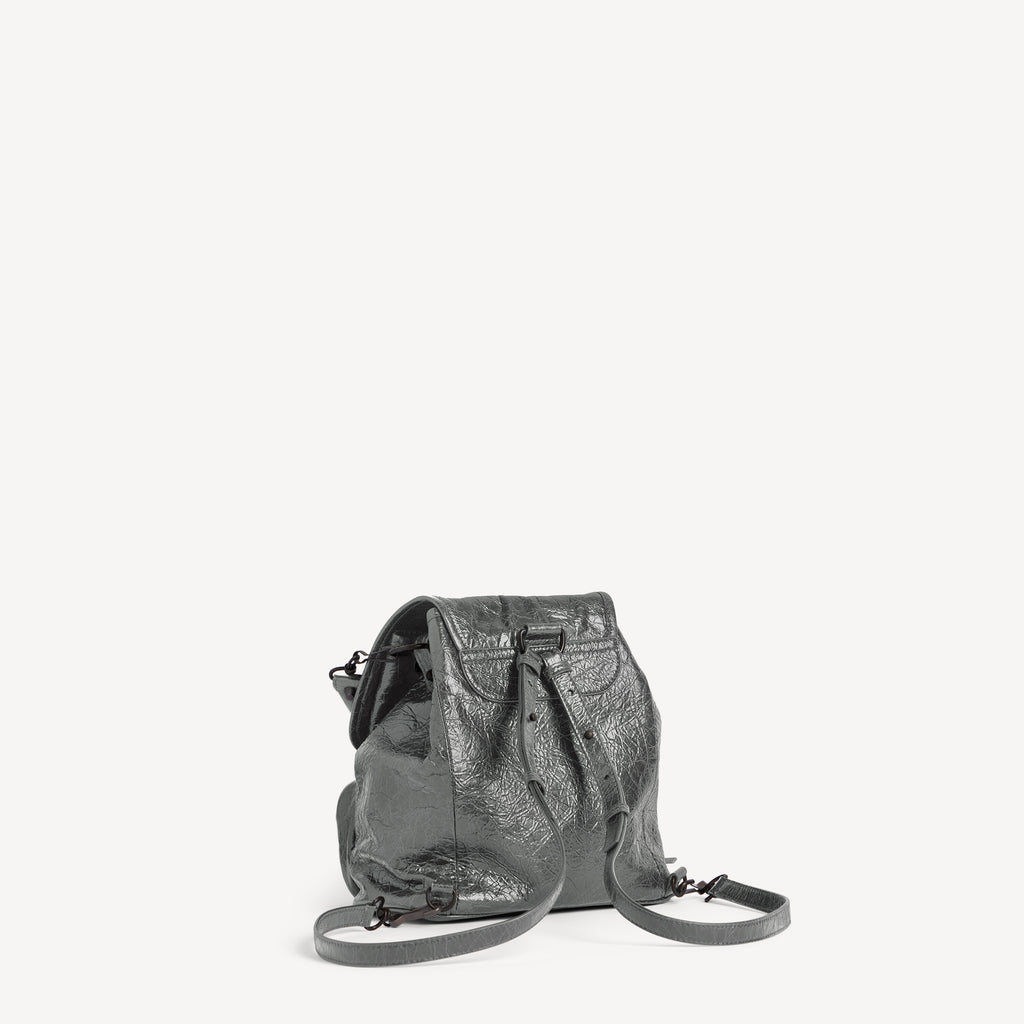 Women's Le City Backpack Mini in Volcanic Rock
