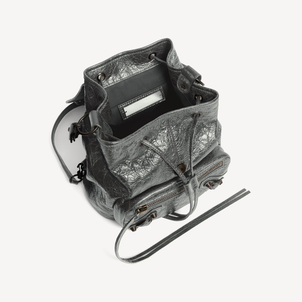 Women's Le City Backpack Mini in Volcanic Rock