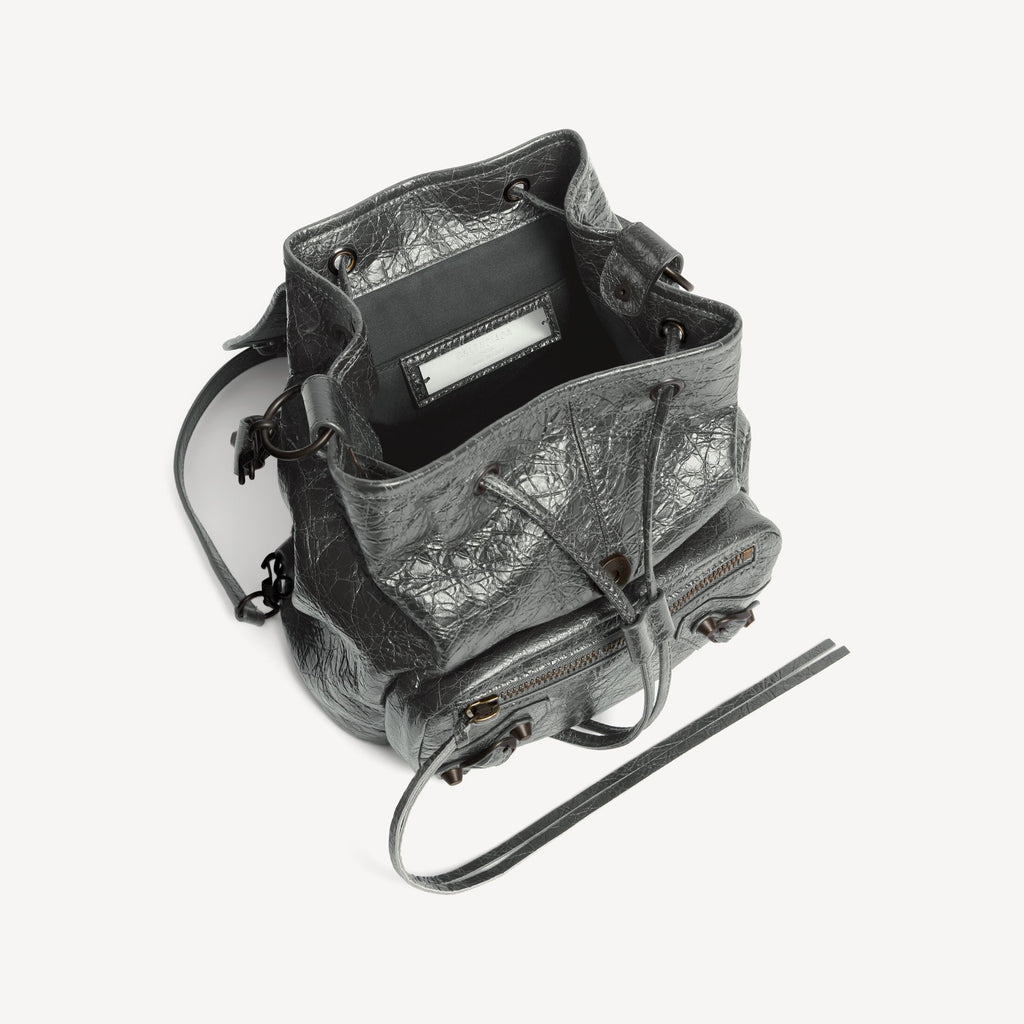 Women's Le City Backpack Mini in Volcanic Rock RUNWAY DELUXE