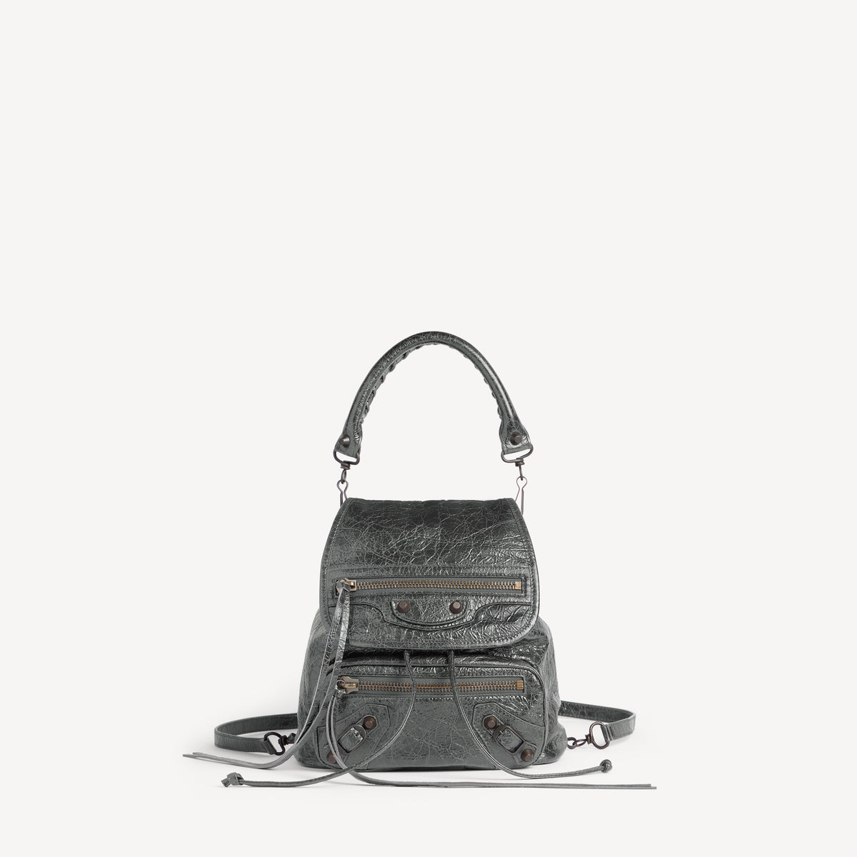 Women's Le City Backpack Mini in Volcanic Rock