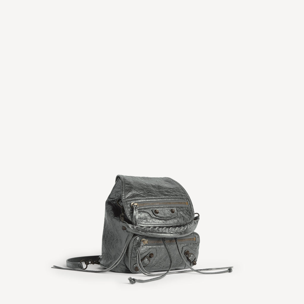 Women's Le City Backpack Mini in Volcanic Rock