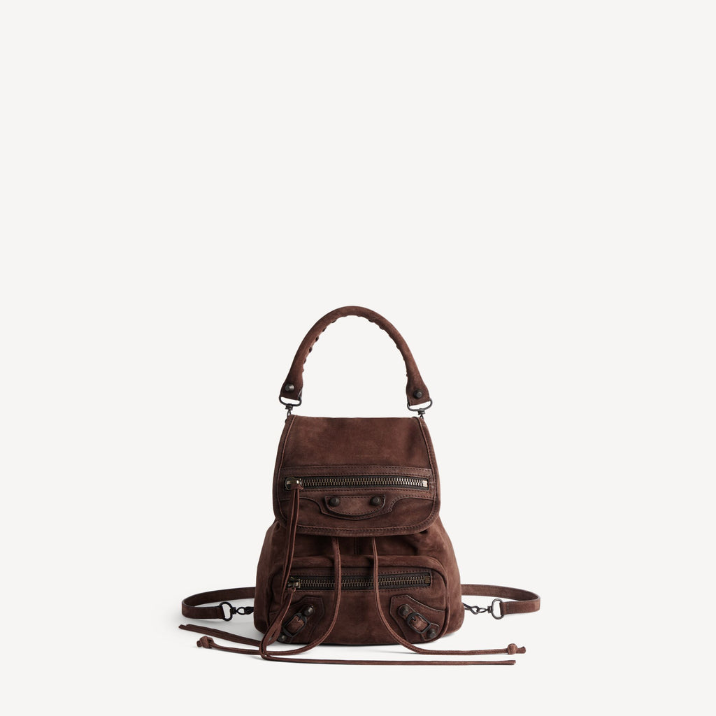 Women's Le City Backpack Mini in Light Espresso