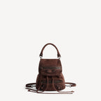 Women's Le City Backpack Mini in Light Espresso
