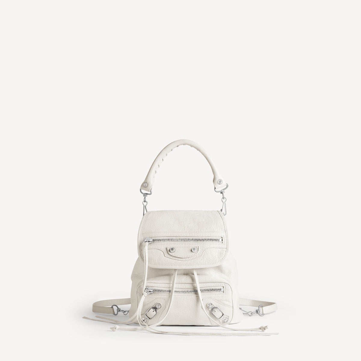Women's Le City Backpack Mini in Optic White