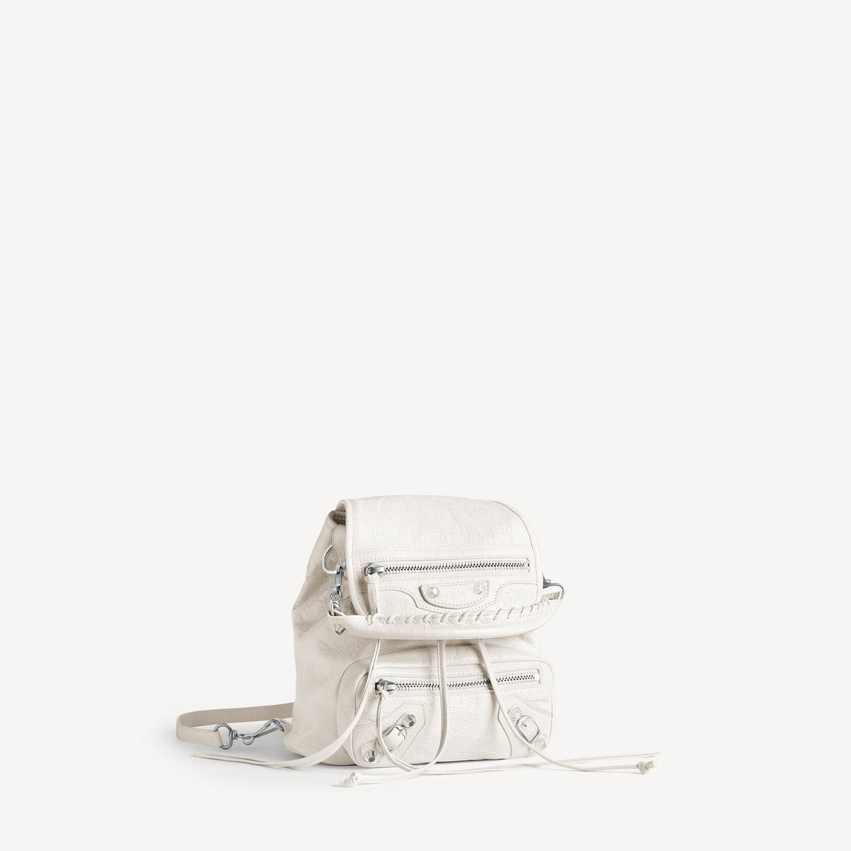 Women's Le City Backpack Mini in Optic White