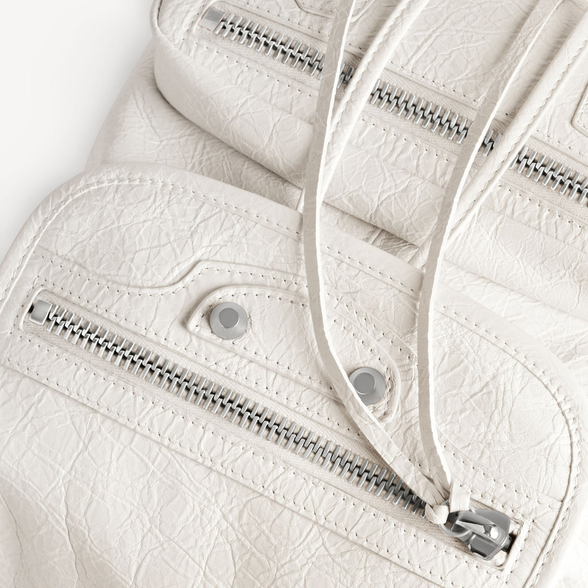 Women's Le City Backpack Mini in Optic White