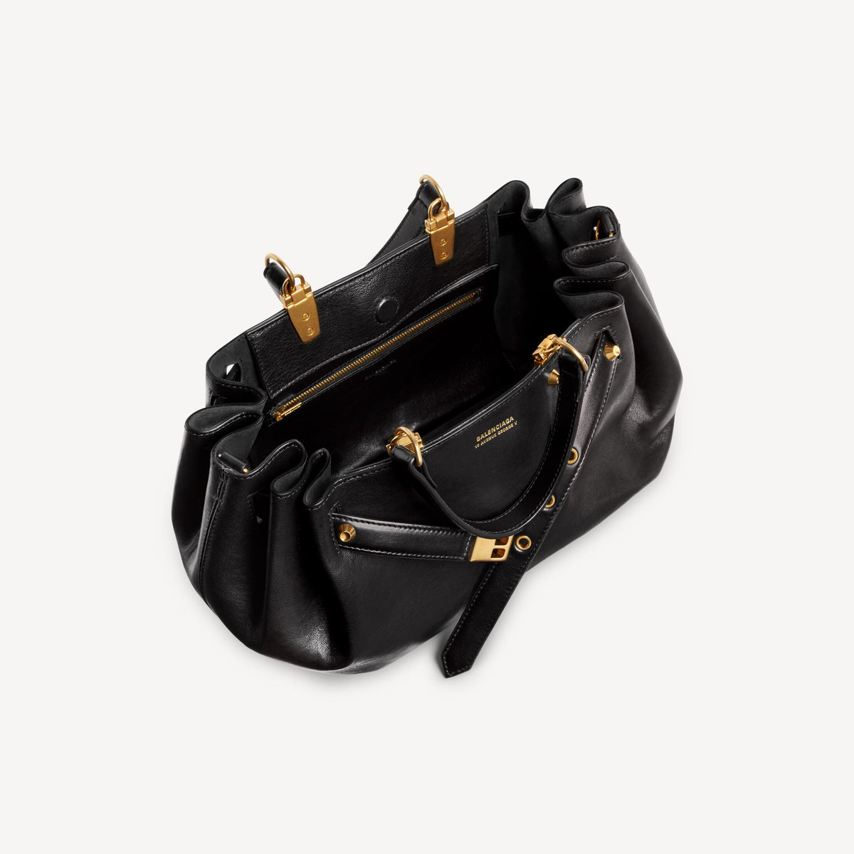 Women's Fan Carry All Bag Small in Black RUNWAY DELUXE