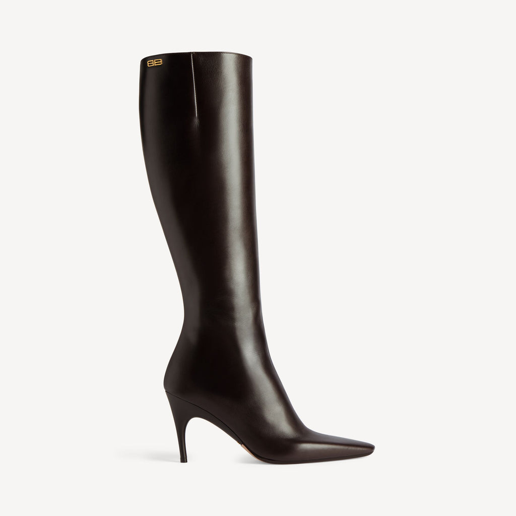 Women's Duchesse Boot in Dark Brown