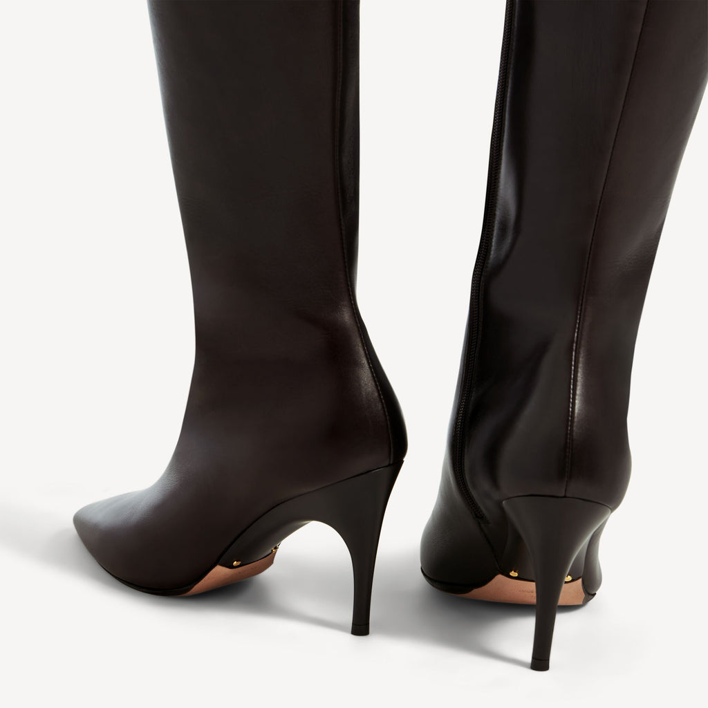 Women's Duchesse Boot in Dark Brown