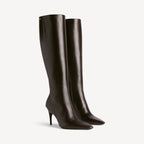 Women's Duchesse Boot in Dark Brown