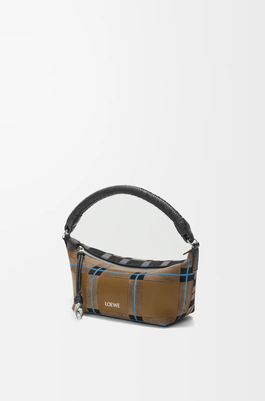 Cala Mini Bag in check intarsio