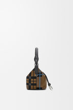 Cala Mini Bag in check intarsio