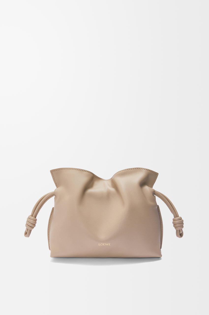 Mini Flamenco clutch in nappa calfskin