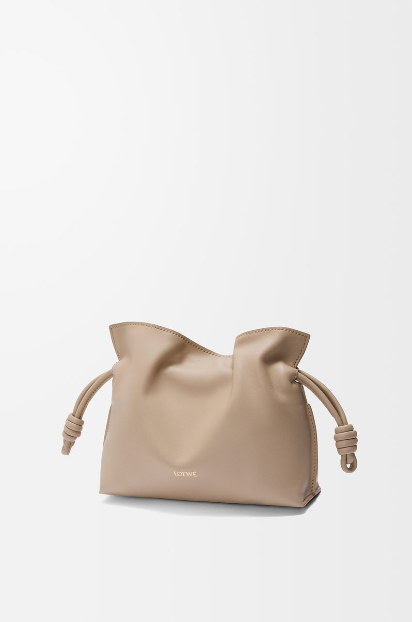 Mini Flamenco clutch in nappa calfskin