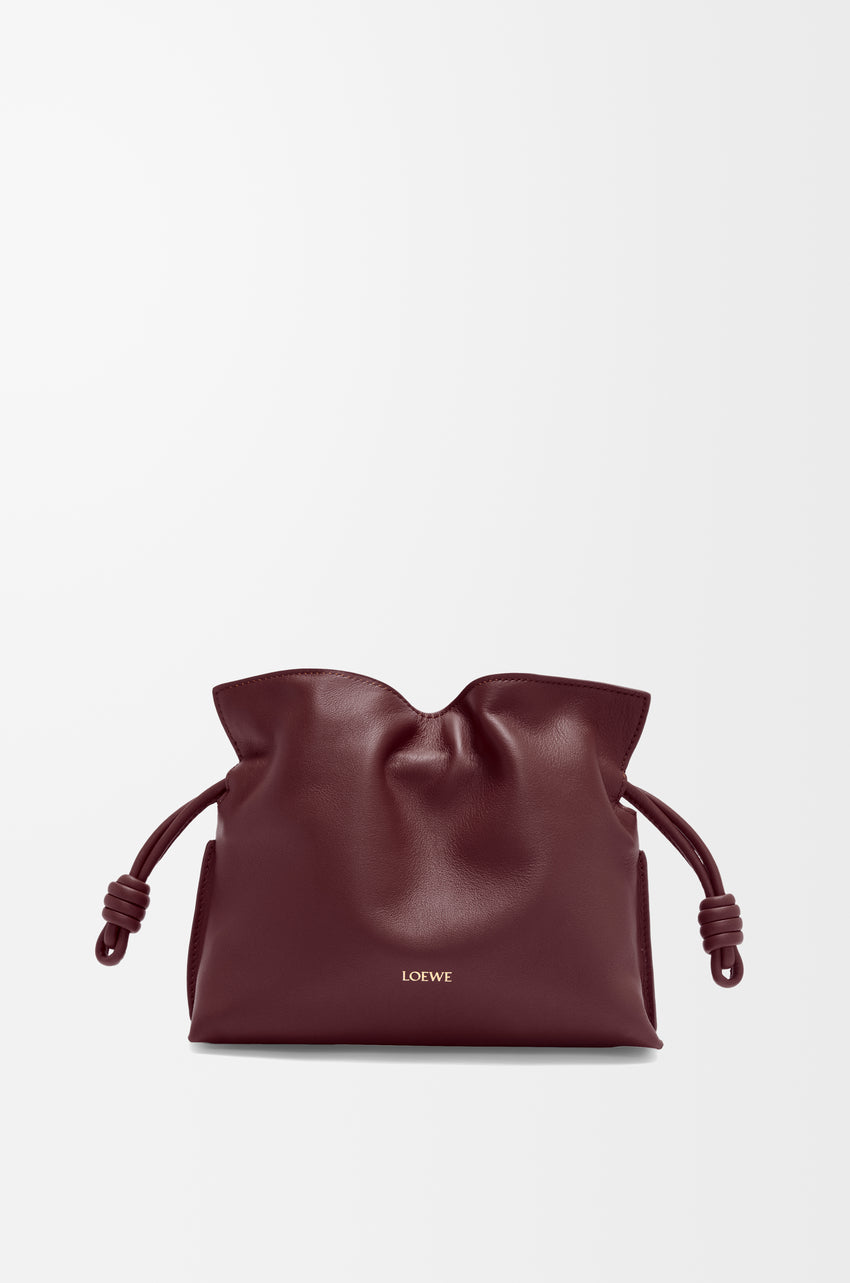Mini Flamenco clutch in nappa calfskin