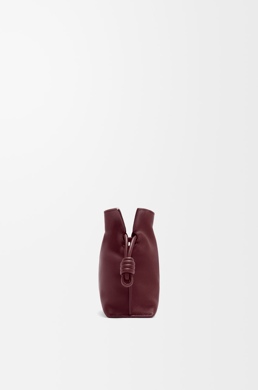 Mini Flamenco clutch in nappa calfskin