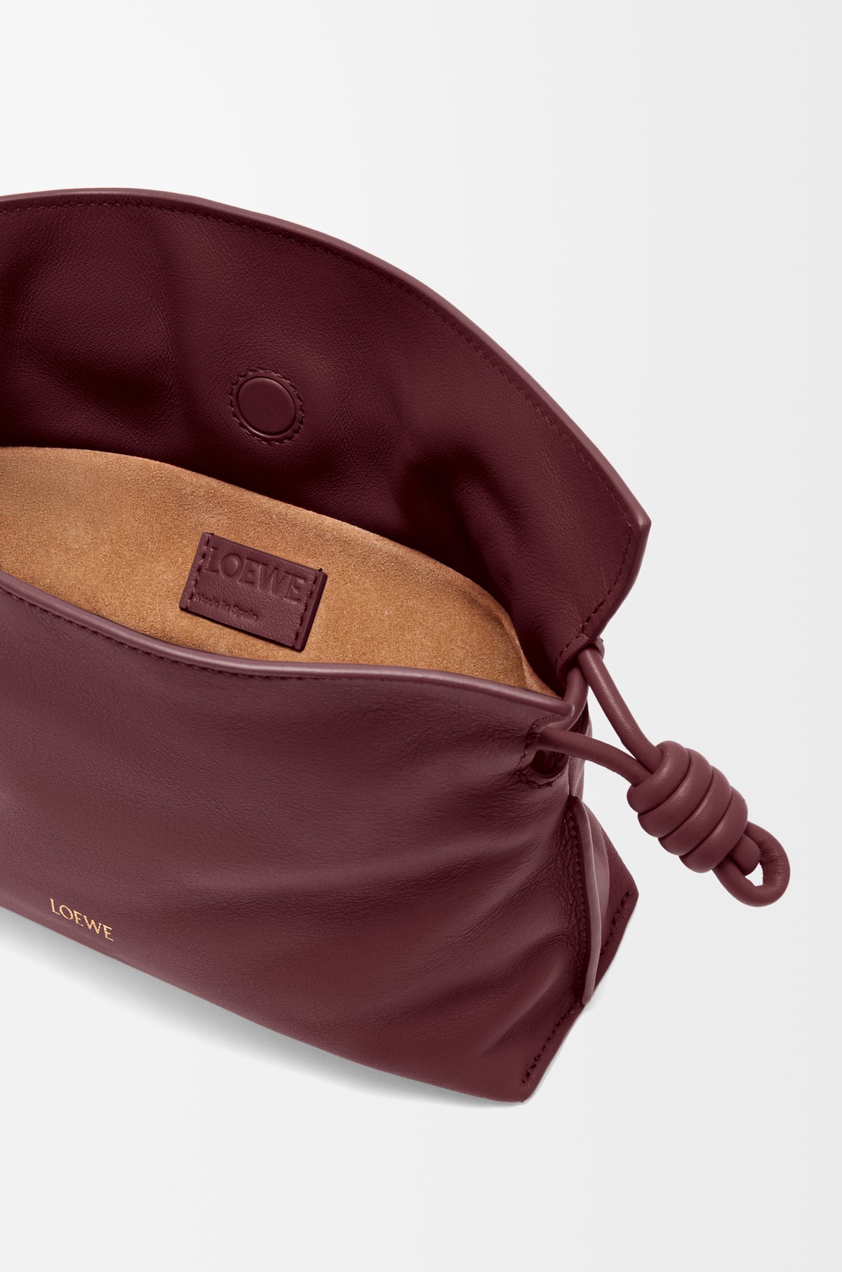 Mini Flamenco clutch in nappa calfskin