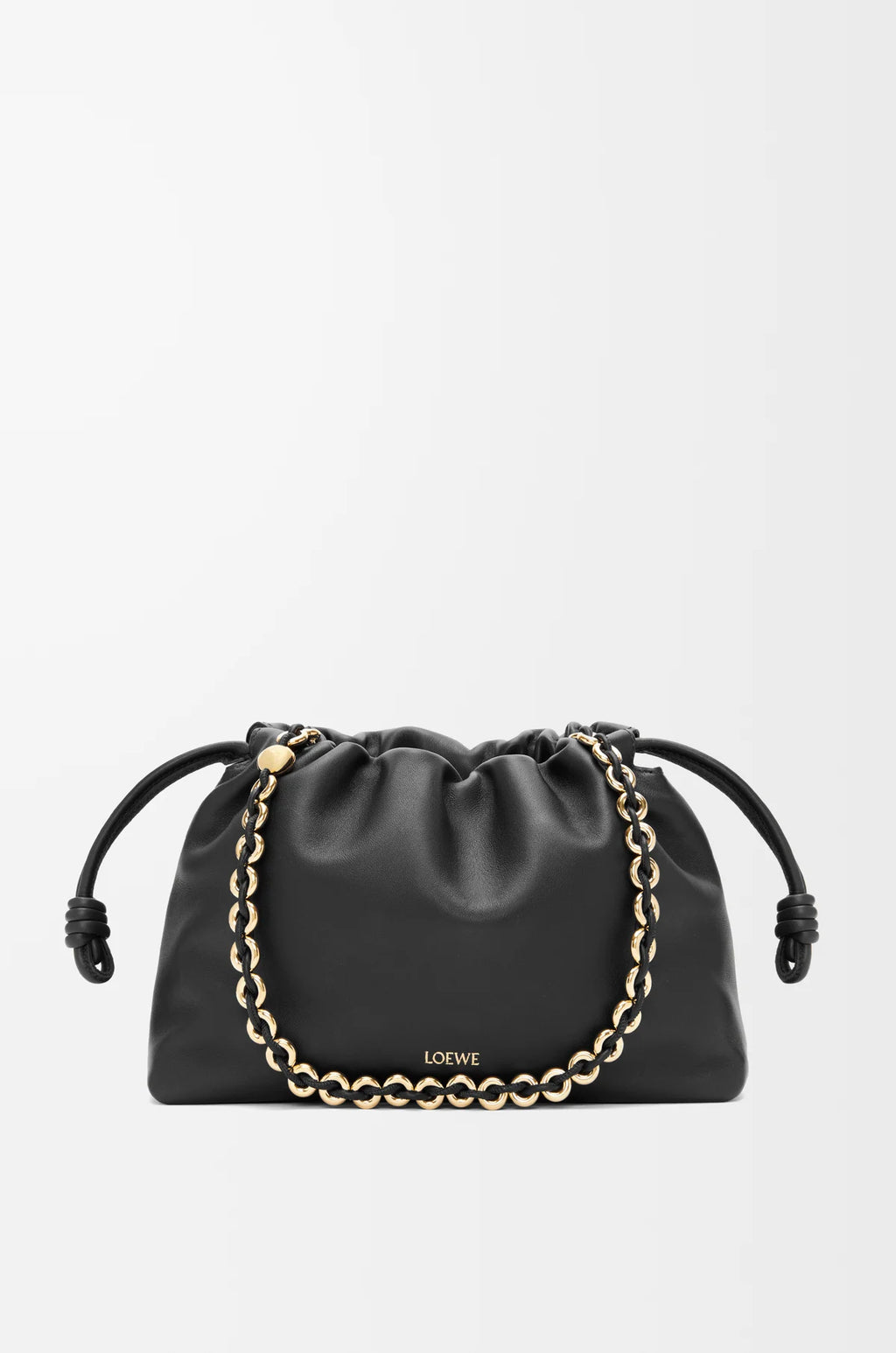 Medium Flamenco purse in mellow nappa lambskin RUNWAY DELUXE