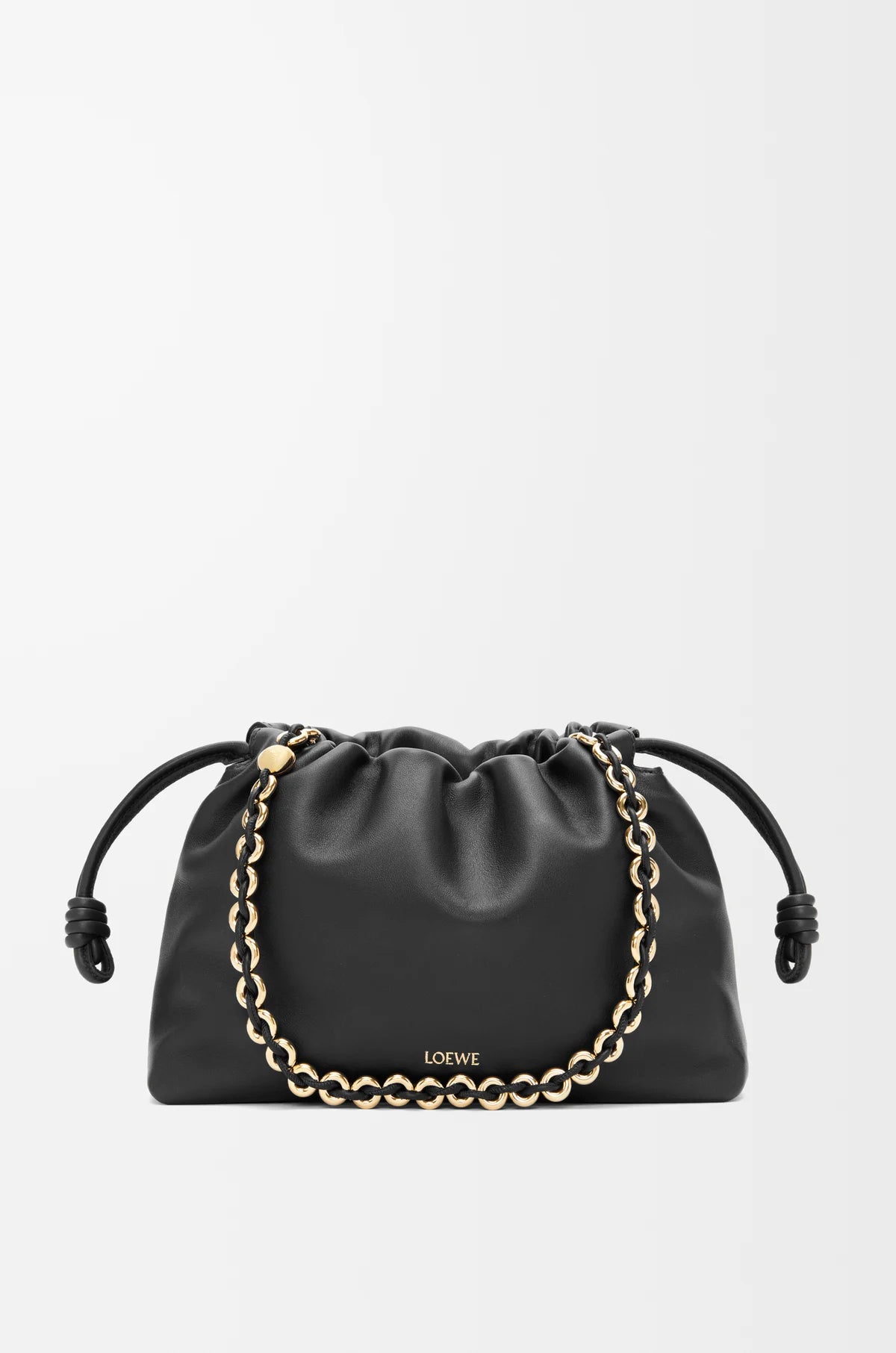 Medium Flamenco purse in mellow nappa lambskin RUNWAY DELUXE