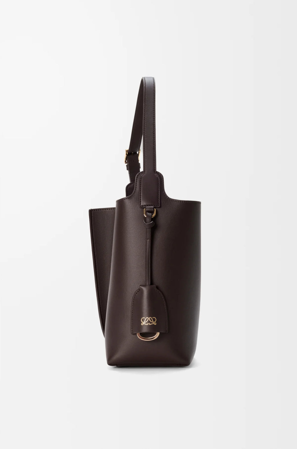 Medium Bilbao bucket in soft calfskin and suede RUNWAY DELUXE
