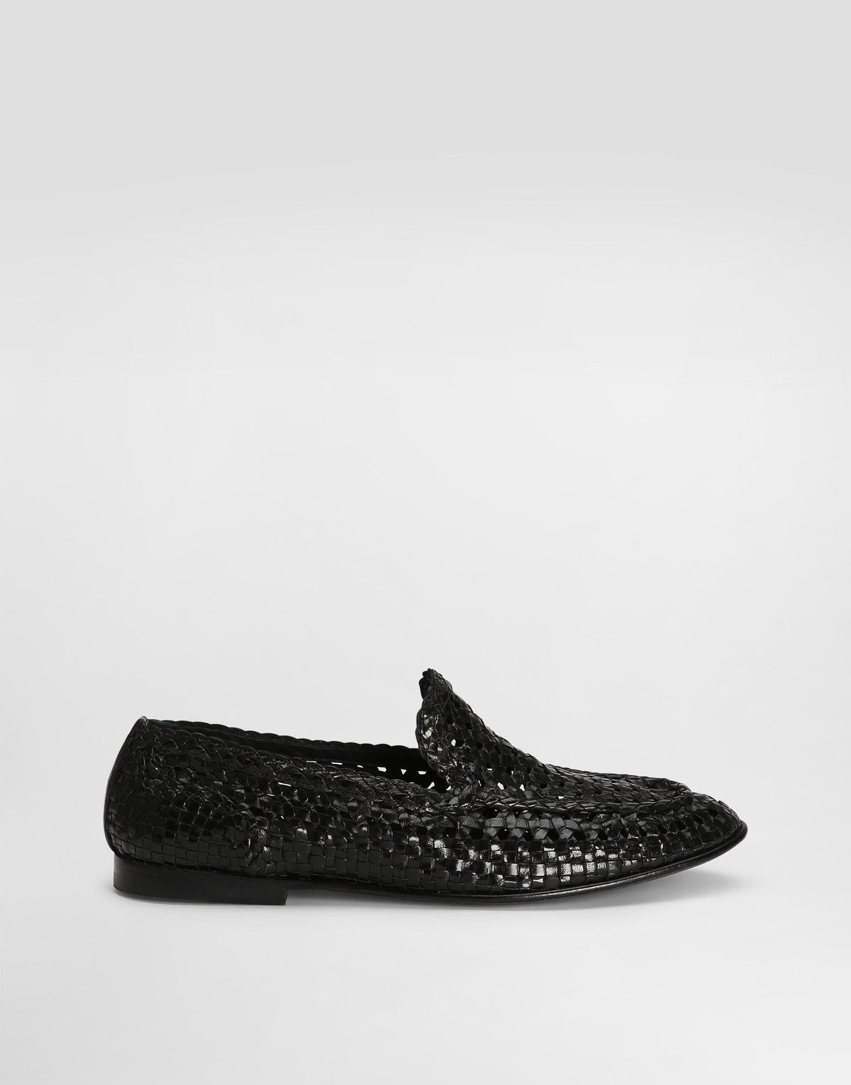 Polished goatskin slippers RUNWAY DELUXE