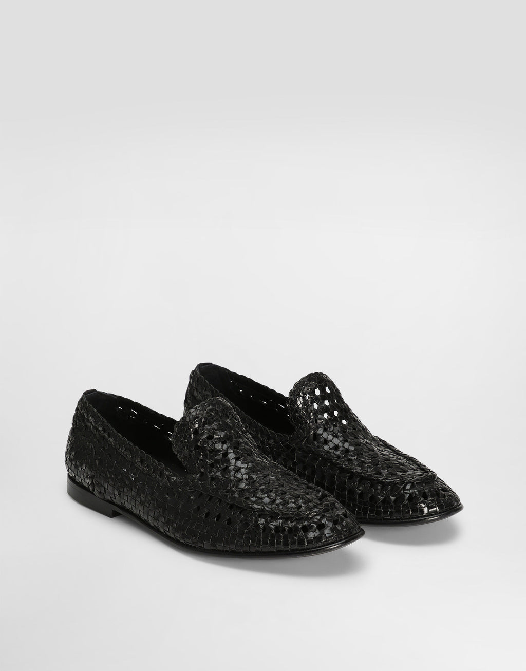 Polished goatskin slippers RUNWAY DELUXE