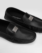 DG driver calfskin loafers