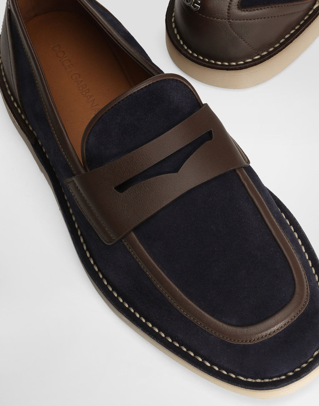 Split calfskin Shoe
