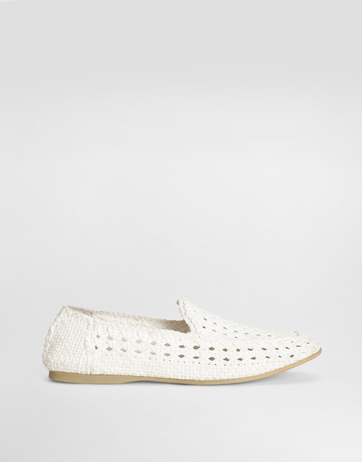 Slippers in woven fabric RUNWAY DELUXE