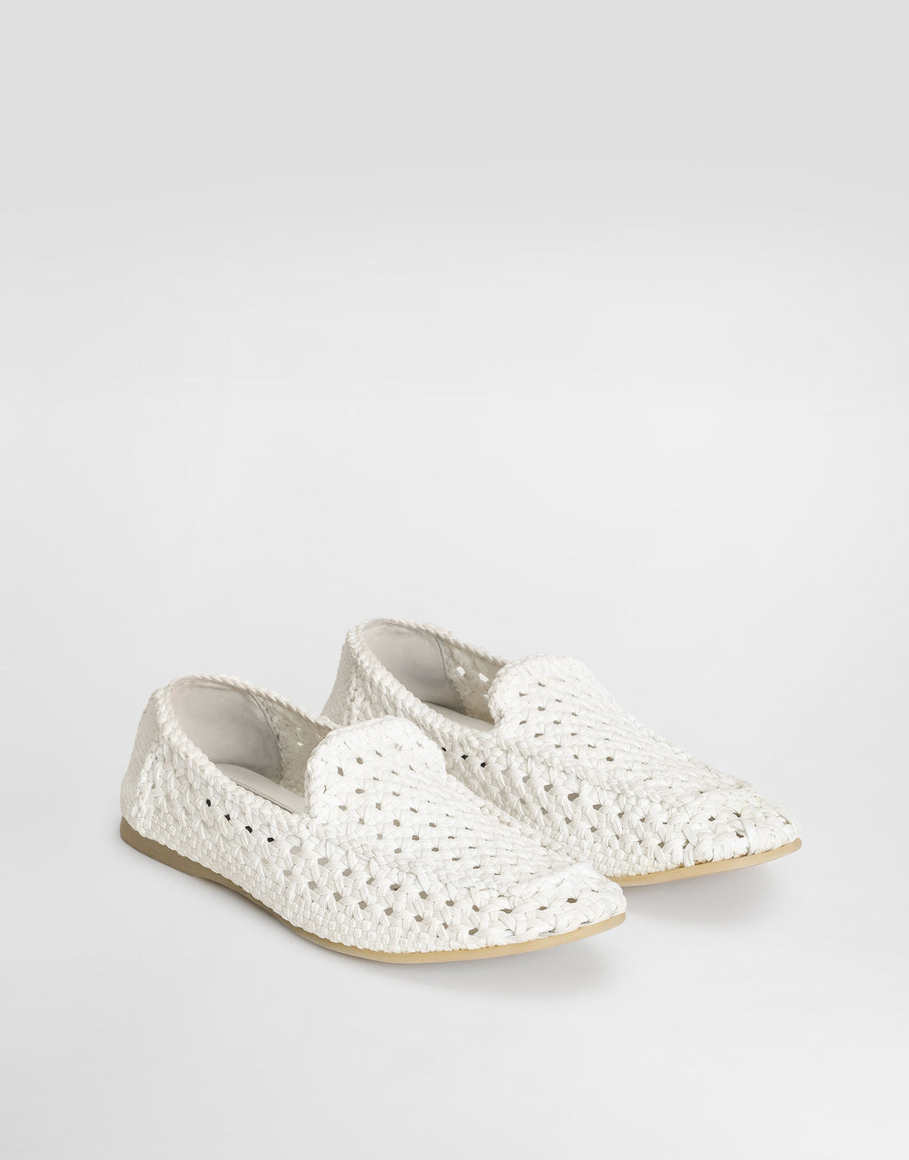 Slippers in woven fabric RUNWAY DELUXE