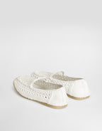 Slippers in woven fabric RUNWAY DELUXE