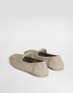 Slippers in woven fabric RUNWAY DELUXE
