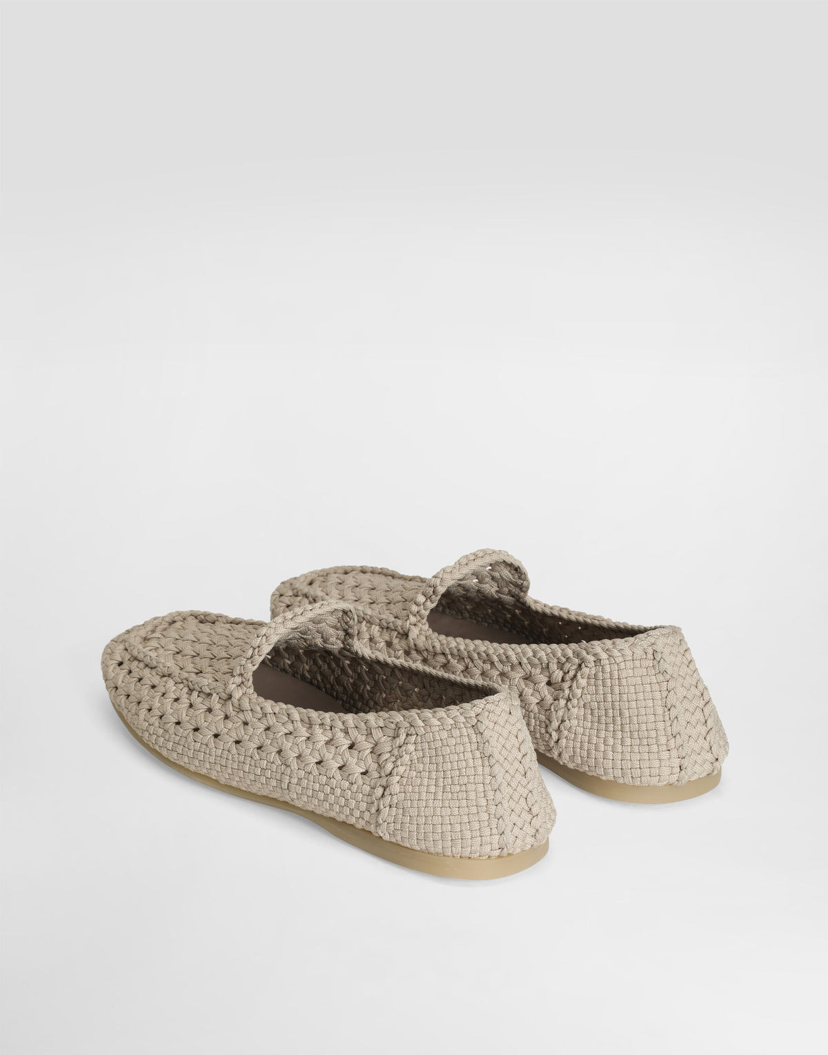 Slippers in woven fabric RUNWAY DELUXE